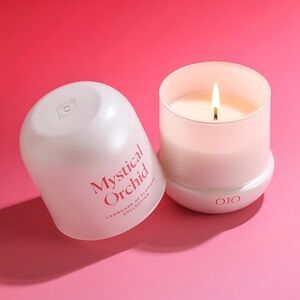 OJO Mystical Orchid Scented Candle – 7.8 oz Jar Candle